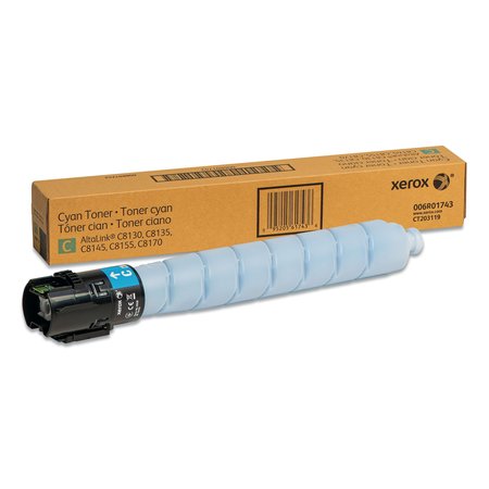 XEROX Toner, 21,000 Page-Yield, Cyan 006R01747